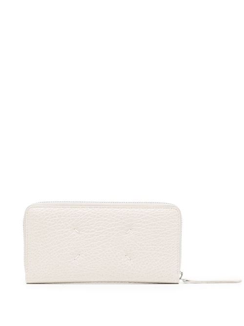 Four-stitch logo zip-up wallet Maison Margiela | S56UI0110P4455H9677